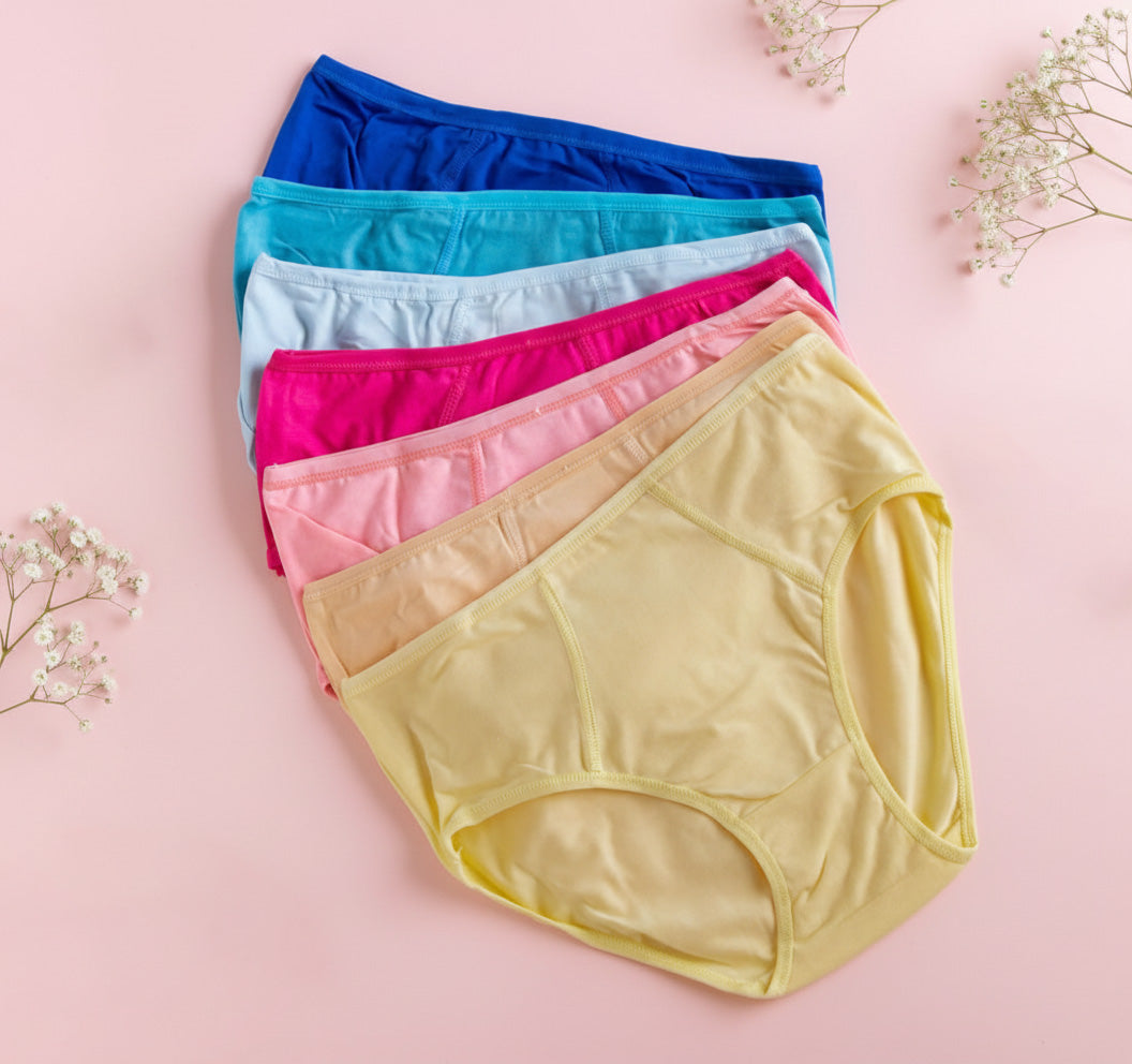 Everyday Soft Cotton Panty Pack (Pack of 5)