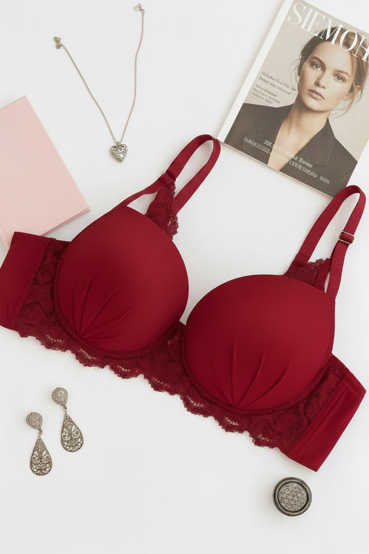 Silk Padded Soft Stylish Bra