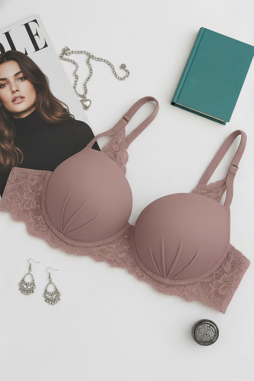 Silk Padded Soft Stylish Bra