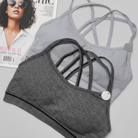 Comfortable free size sports bra, lightweight stretch active wear bra for daily use