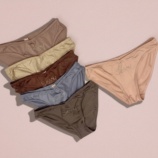 Set of women's underwear in various colors - Stylish High Cut Panty With Smooth Fit & Stretchable Comfort 