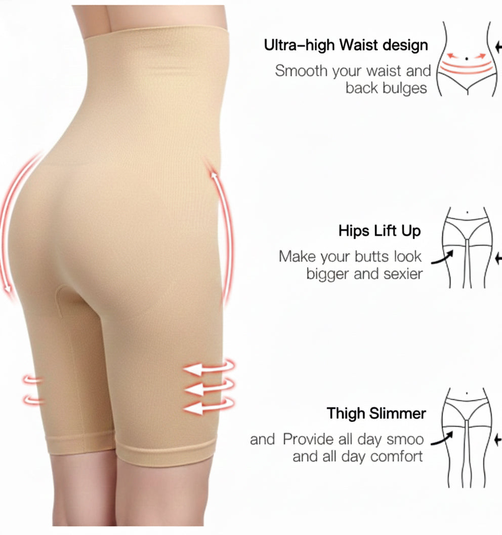 “High waist shapewear briefs tummy control for women”